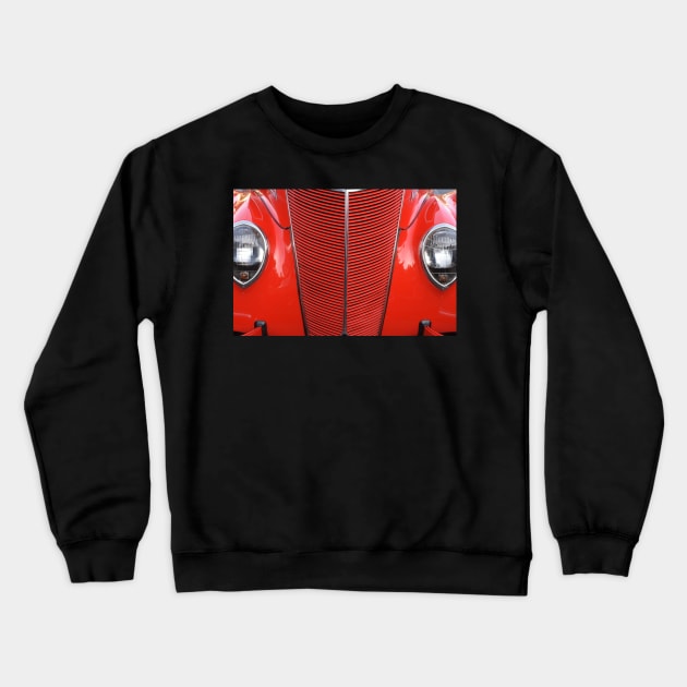 Classic Car Grill Crewneck Sweatshirt by Rob Johnson Photography